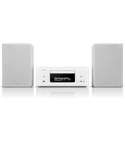 Denon RCD-N12DAB kompaktowy system, wzmacniacz HiFi, odtwarzacz CD